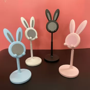 Cute Lovely Rabbit Adjustable Phone Stand