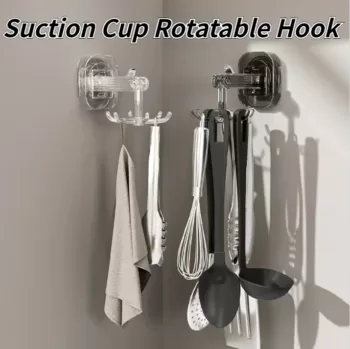 Acrylic Rotatable Storage Hooks