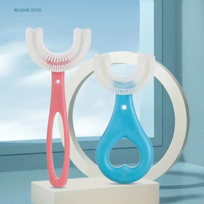 360 Degree Silicone Toothbrush For Kids