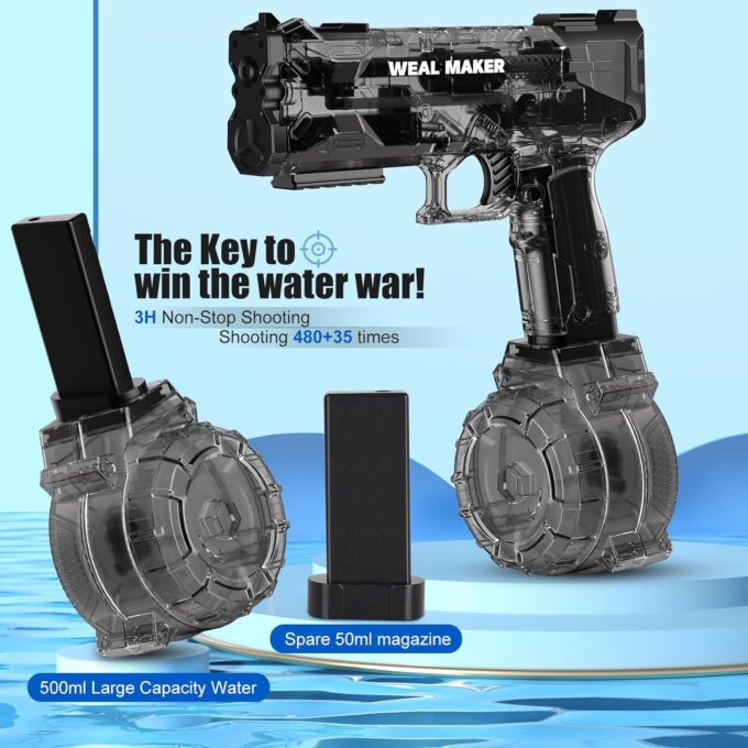 Powerful Electric Burst Water Gun For Children And Adults
