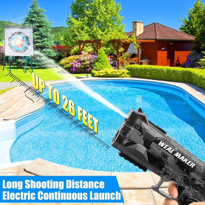 Powerful Electric Burst Water Gun For Children And Adults